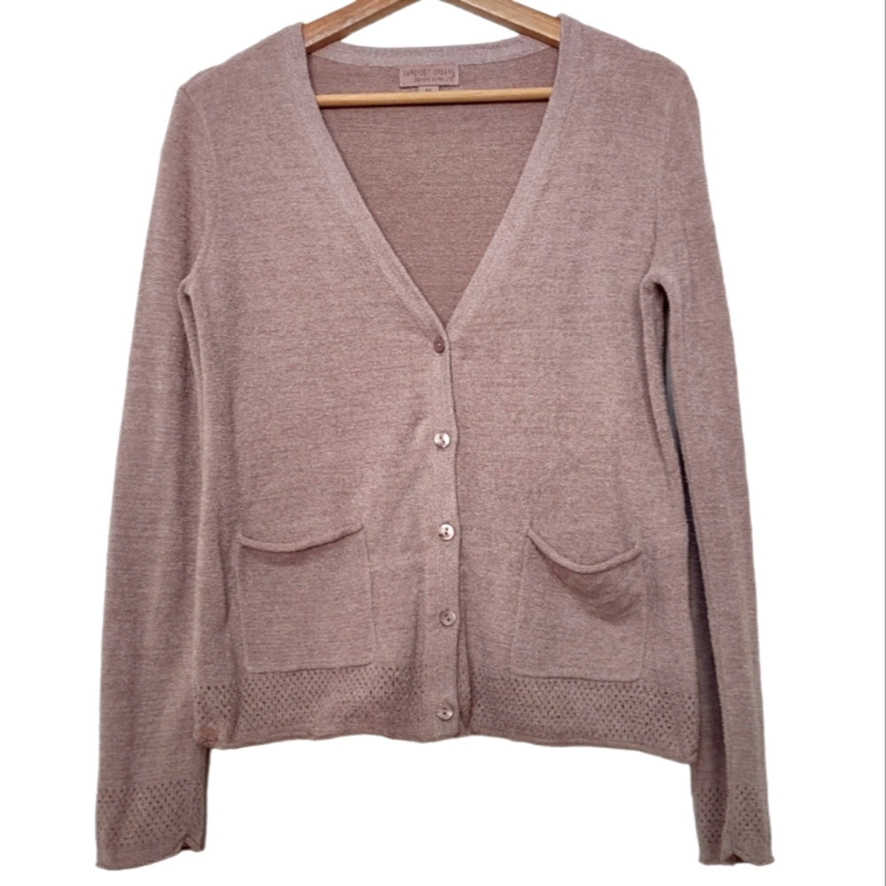 Barefoot Dreams Cozy Chic Ultra Lite Pointelle Cardigan